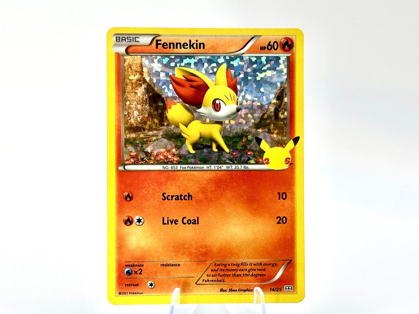Fennekin - McDonald’s 25th Anniversary [14/25] - 2021 Modern