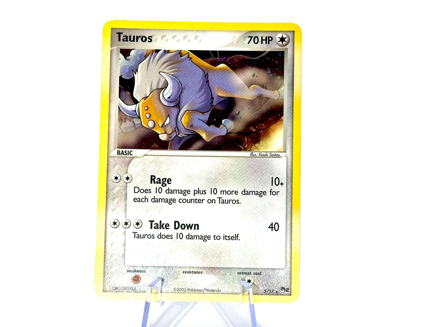 Tauros - HOLO POP Series 2 [5/17] - 2005 MidEra
