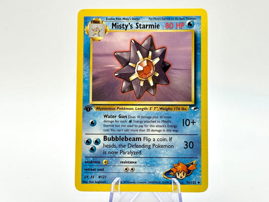 1st Edition - Misty’s Starmie - Gym Heroes [56/132] - 2000 WOTC - Sugimori
