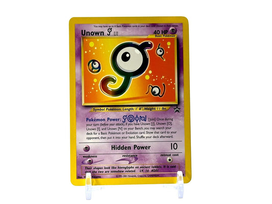 Unown J - Promo [38] - 2001 WOTC - Kazama