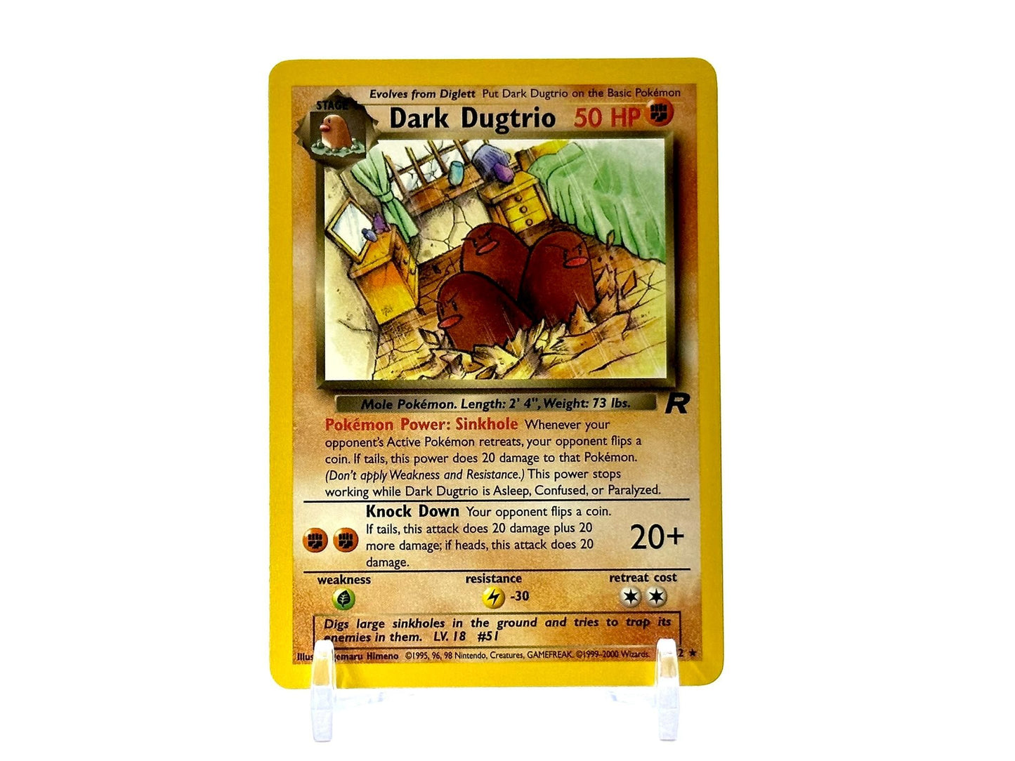 Dark Dugtrio - Team Rocket [23/82] - 2000 WOTC - Himeno