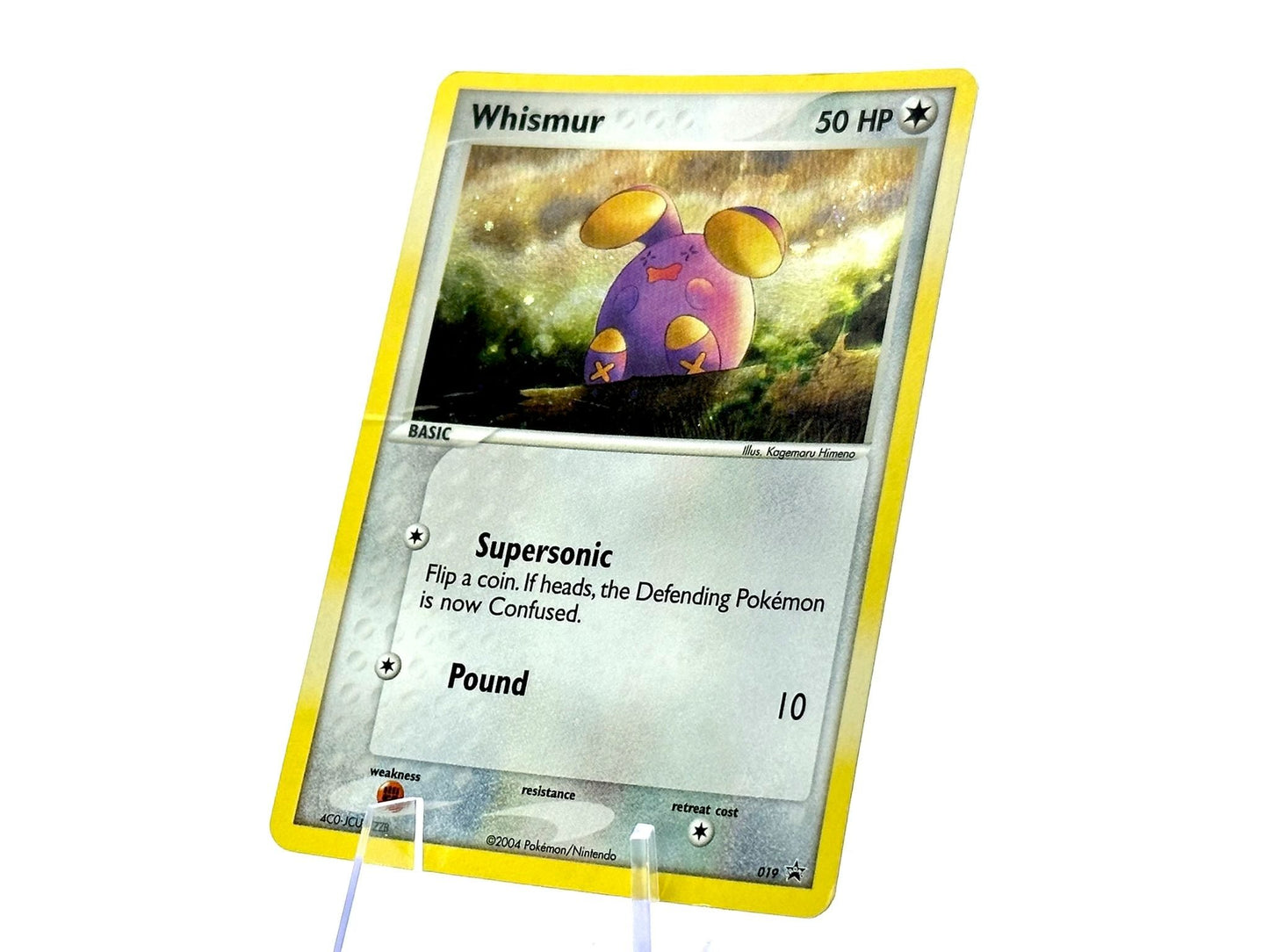 Whismur HOLO - Emerald Promo [019] - 2005 MidEra - Himeno