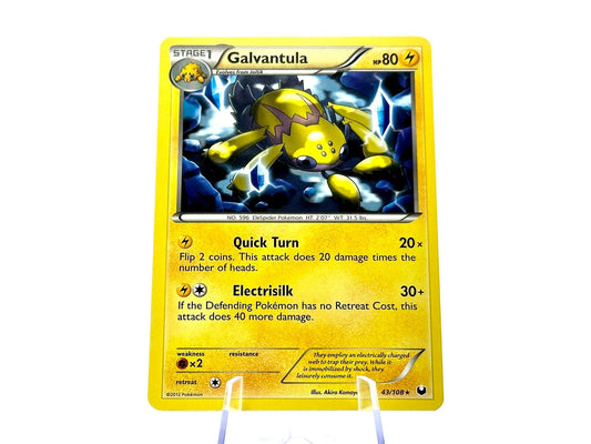 Galvantula - Dark Explorers [43/108] - 2012 MidEra - Komayama