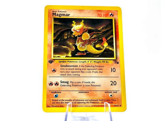 1st Edition - Magmar - Fossil [39/62] - 1999 WOTC - Arita