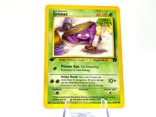 1st Edition - Grimer - Team Rocket [57/82] - 2000 WOTC - Himeno