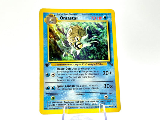 1st Edition - Omastar - Fossil [40/62] - 1999 WOTC - Sugimori