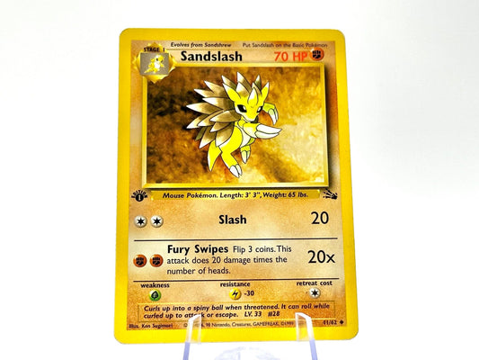 1st Edition - Sandslash - Fossil [41/62] - 1999 WOTC - Sugimori