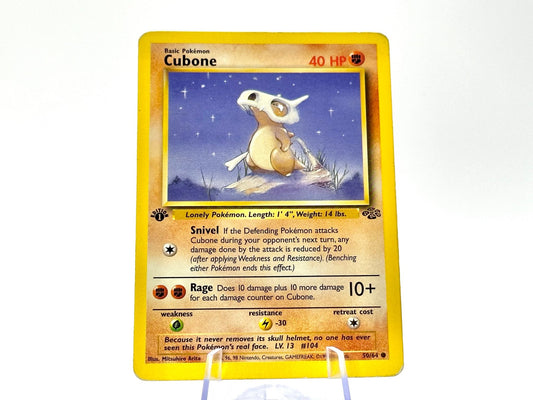 1st Edition - Cubone - Jungle [50/64] - 1999 WOTC - Arita