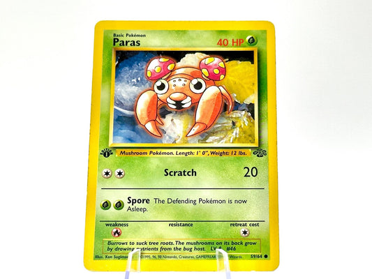 1st Edition - Paras - Jungle [59/64] - 1999 WOTC - Sugimori