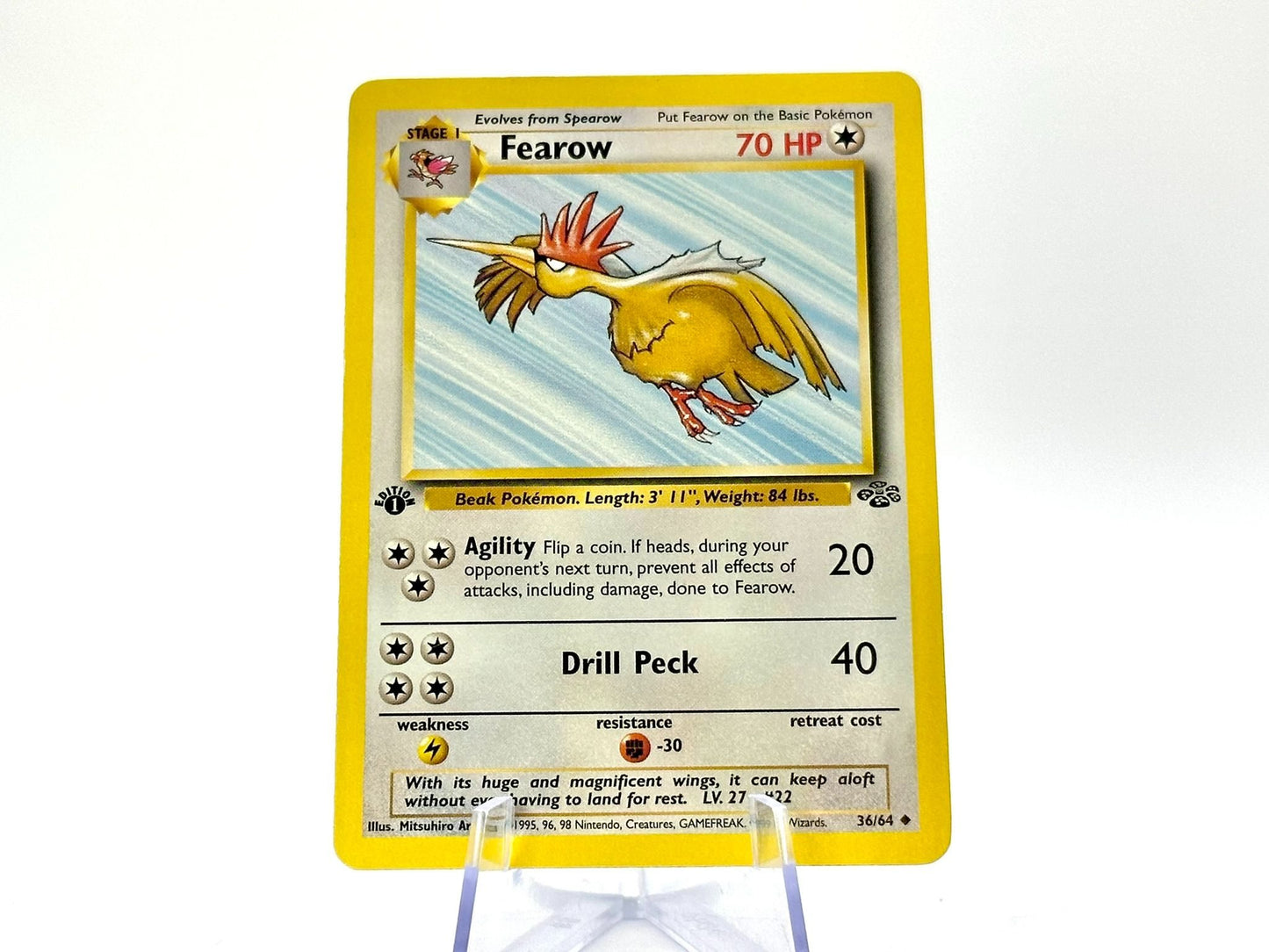 1st Edition - Fearow - Jungle [36/64] - 1999 WOTC - Arita