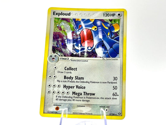 Exploud - HOLO EX Emerald [3/106] - 2005 MidEra - Kusajima