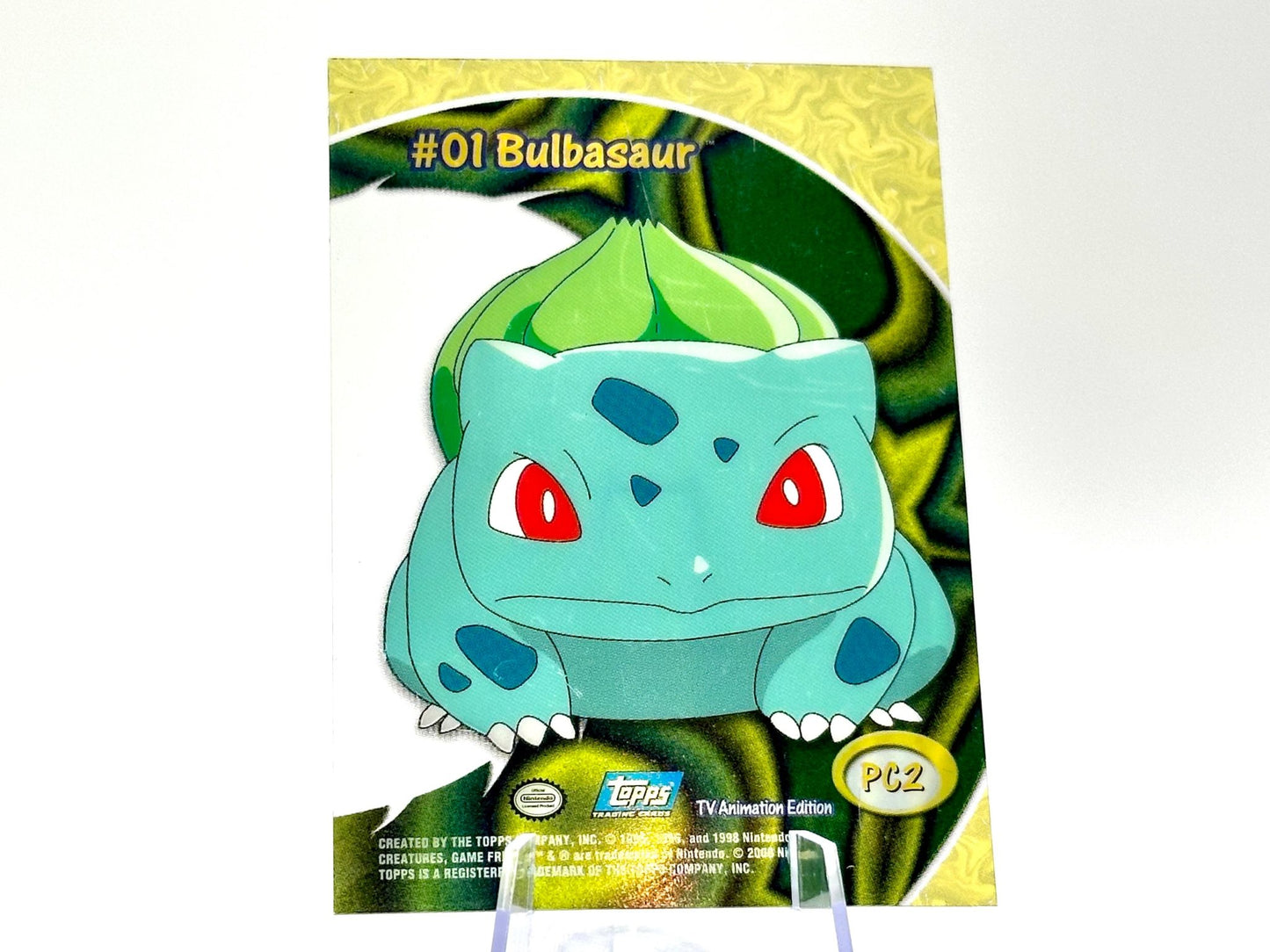 Bulbasaur - Topps CLEAR -Series 2 [PC2] - 2000 WOTC