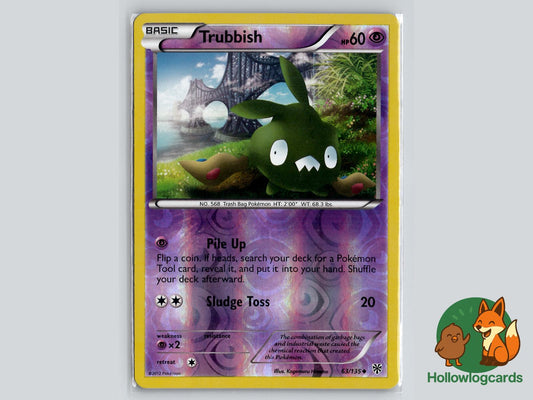 Trubbish (63/135) - Plasma Storm Pokémon Card