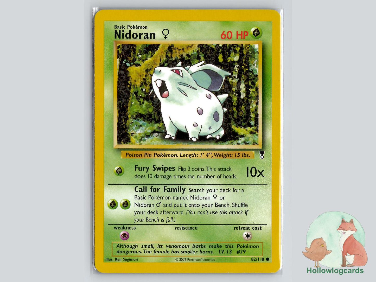 Nidoran F (82/110) - Legendary Collection Pokémon Card