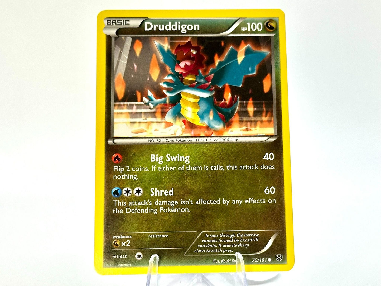 Druddigon - Plasma Blast [70/101] - 2013 MidEra - Saitou