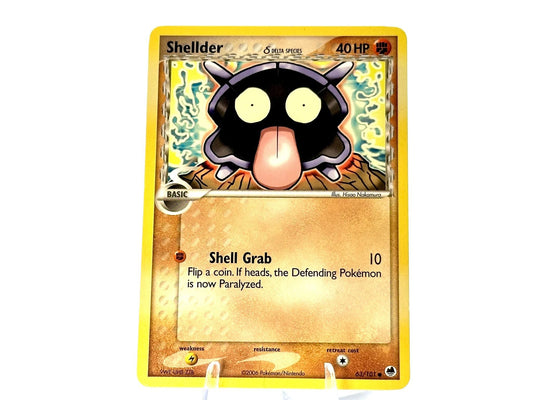 Shellder - EX Dragon Frontiers [63/101] - 2006 MidEra - Delta Species