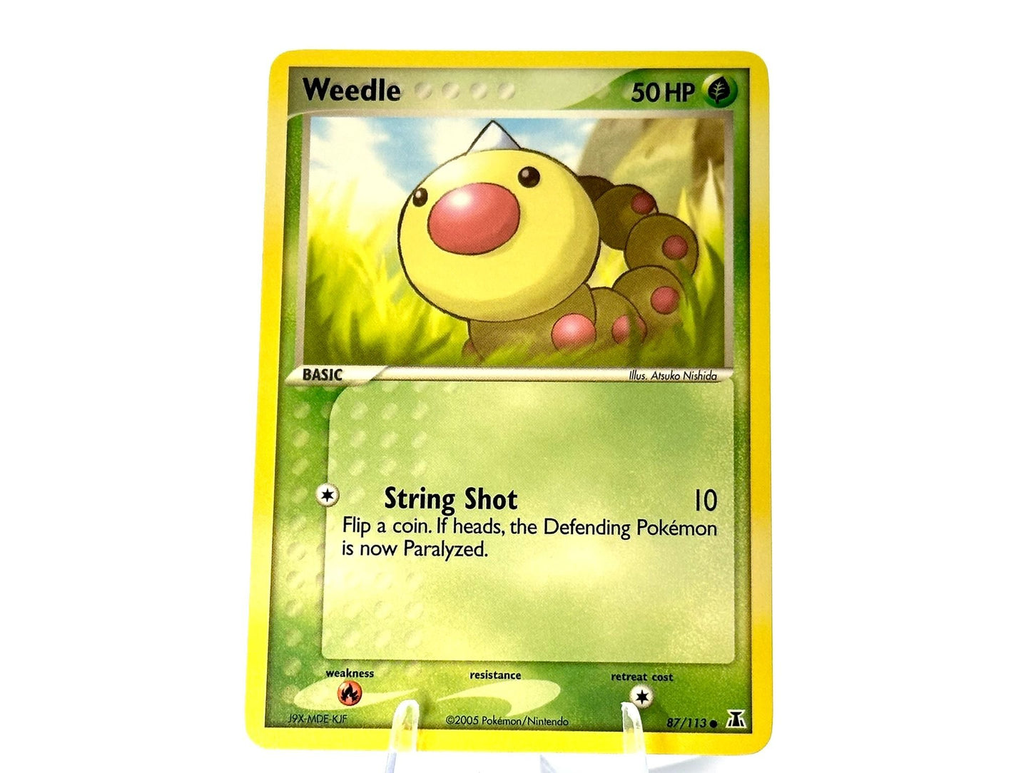 Weedle - EX Delta Species [87/113] - 2005 MidEra - Delta Species