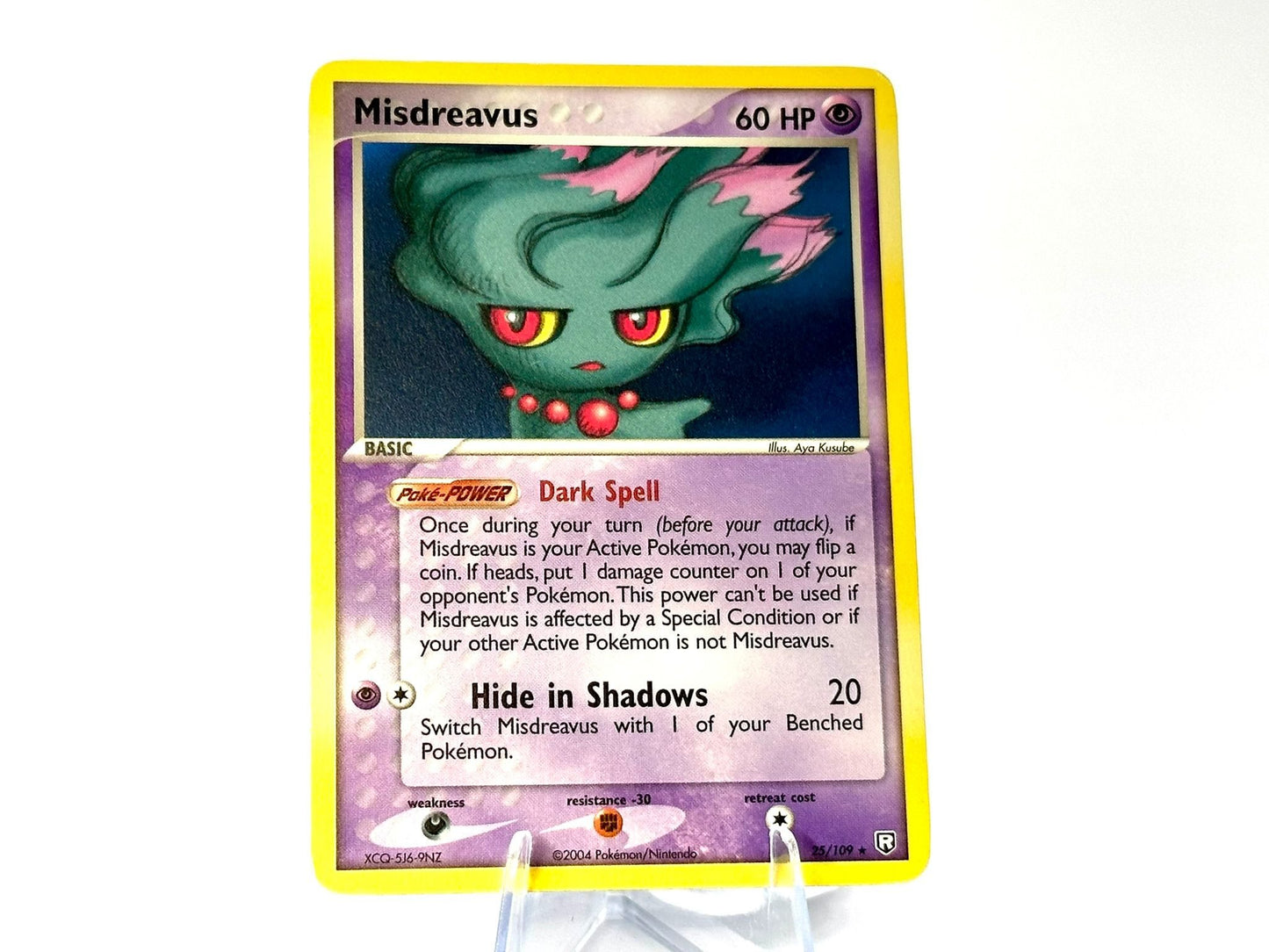Misdreavus - RARE EX Team Rocket Returns [25/109] - 2004 MidEra?