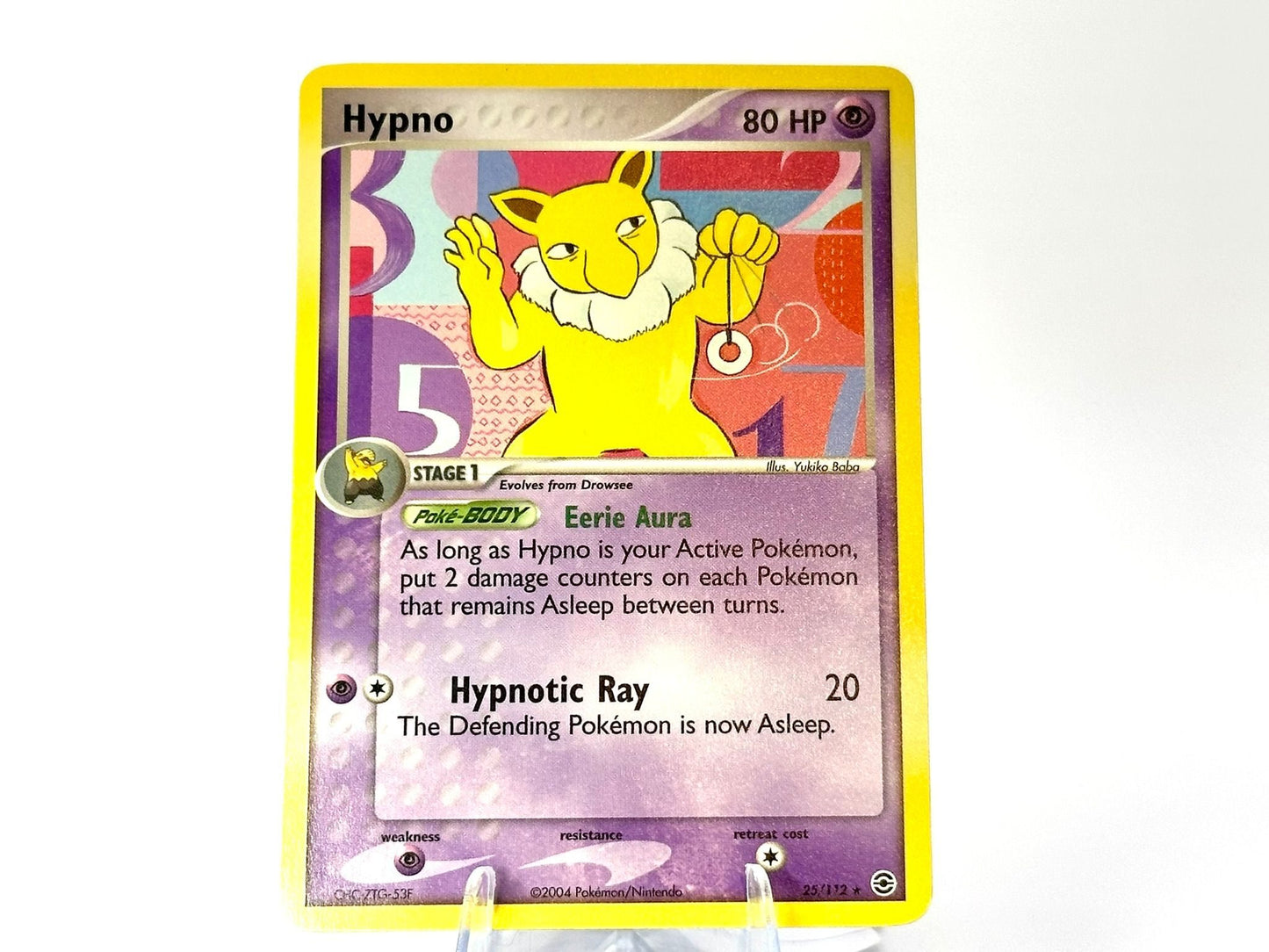 Hypno - EX FireRed & LeafGreen [25/112] - 2004 MidEra?