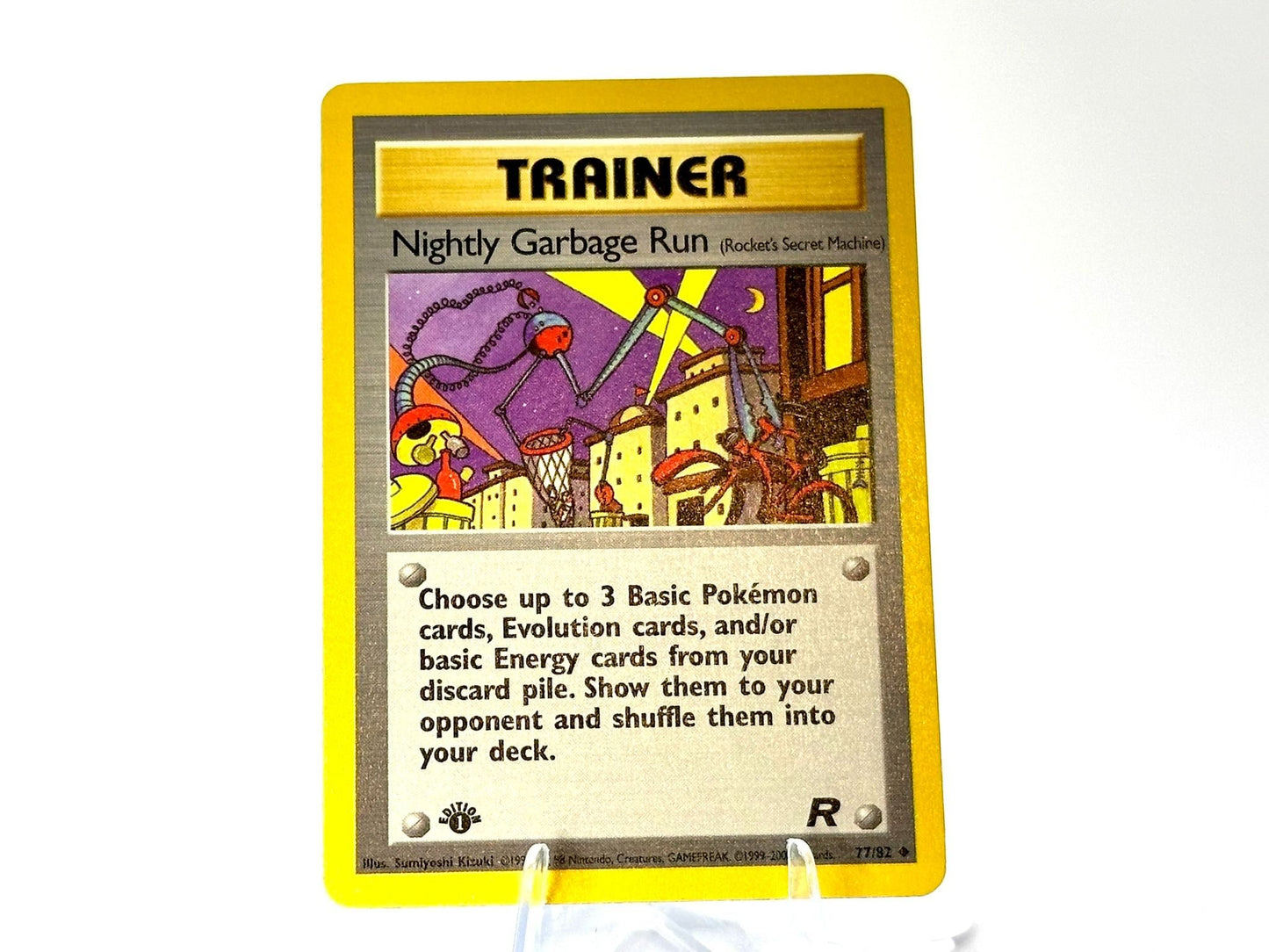 1st Edition - Nightly Garbage Run - Team Rocket [77/82] - 2000 WOTC - Kitake (JA