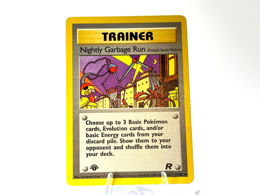 1st Edition - Nightly Garbage Run - Team Rocket [77/82] - 2000 WOTC - Kitake (JA