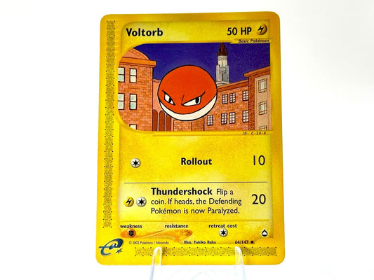 Voltorb - Aquapolis [64/147] - 2002 WOTC - e-Reader - Baba