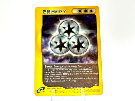 Boost Energy - Aquapolis [145/147] - 2002 WOTC - e-Reader - Yoshikawa