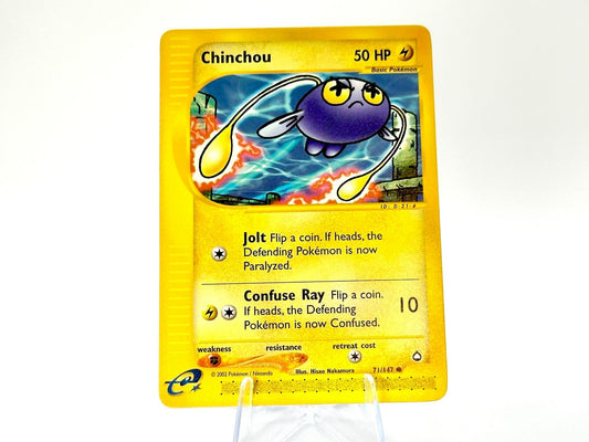 Chinchou - Aquapolis [71/147] - 2002 WOTC - e-Reader - Nakamura
