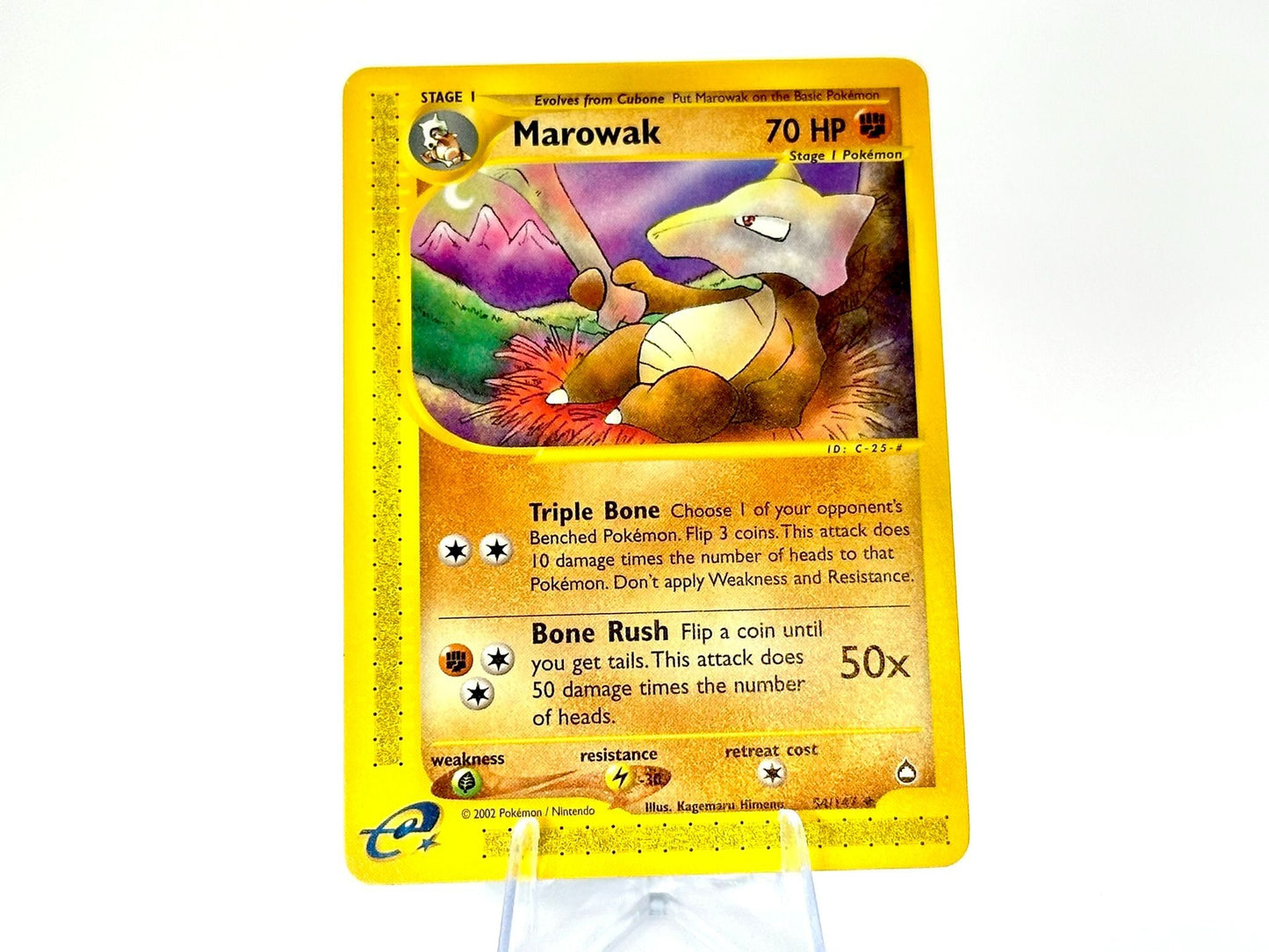 Marowak - Aquapolis [54/147] - 2002 WOTC - e-Reader - Himeno