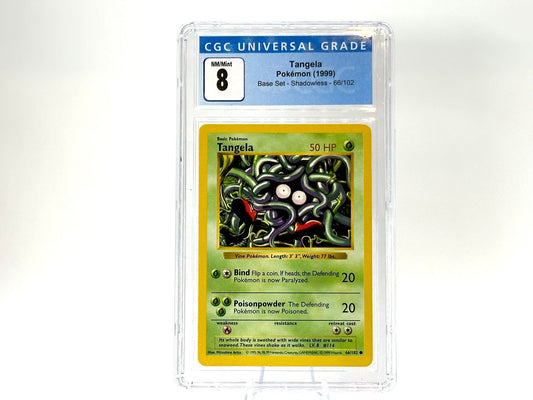 Graded - Tangela - Base Set Shadowless [66/102] - 1999 WOTC - Arita