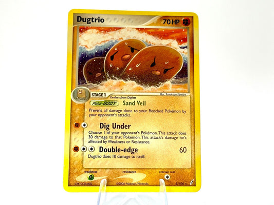 Dugtrio - EX Crystal Guardians [5/100] - 2006 MidEra - Komiya
