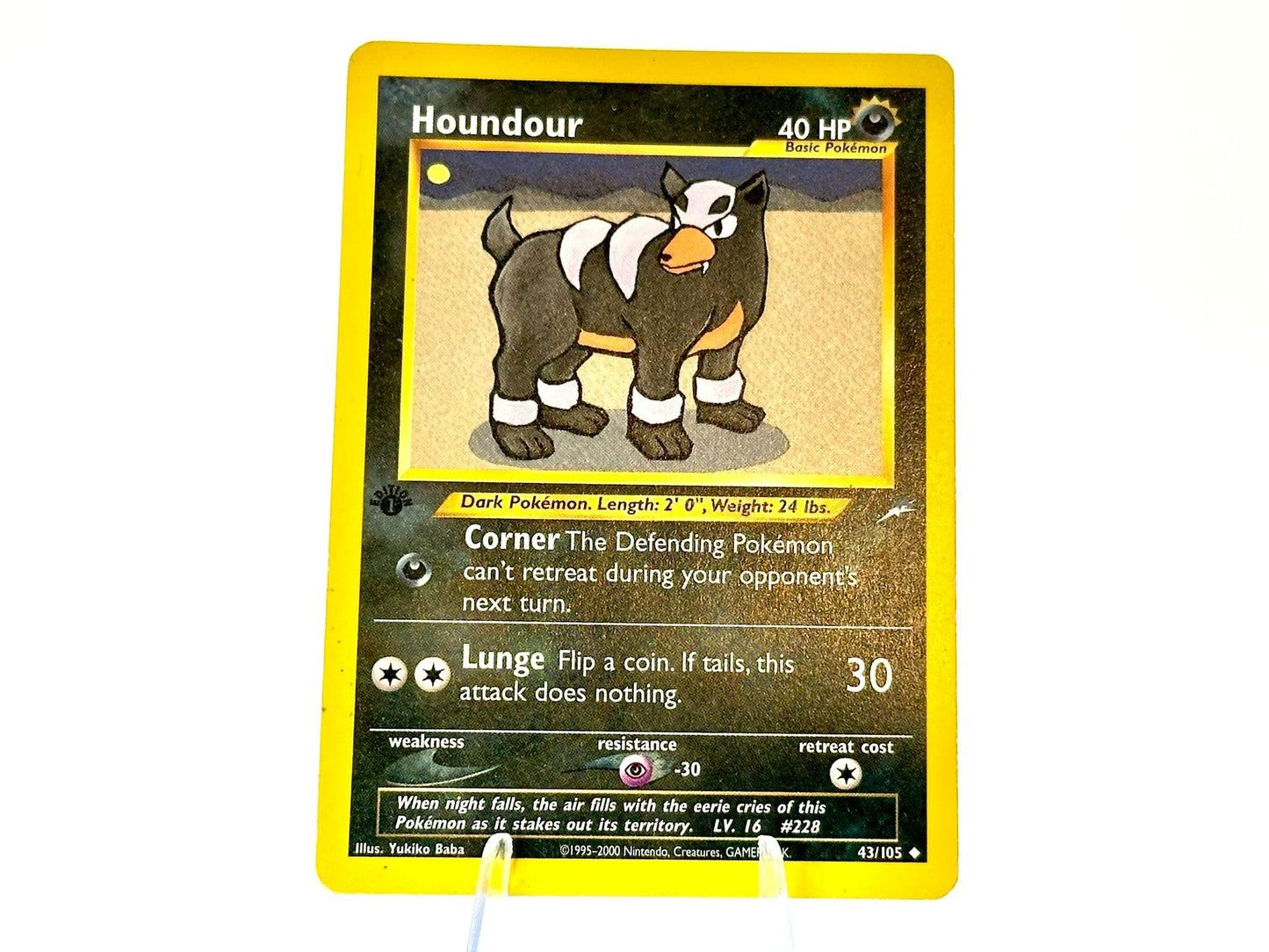 1st Edition - Houndour - Neo Destiny [43/105] - 2002 WOTC - Baba