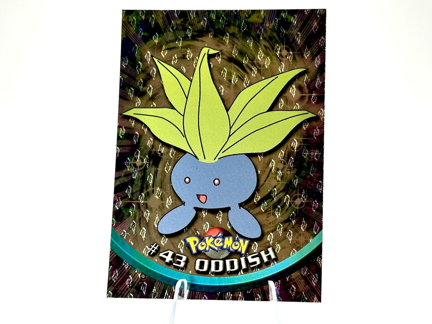 Oddish - DIAMOND GLASS HOLO [43] - Topps - 1999 - Vintage