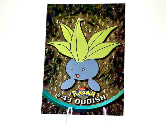 Oddish - DIAMOND GLASS HOLO [43] - Topps - 1999 - Vintage