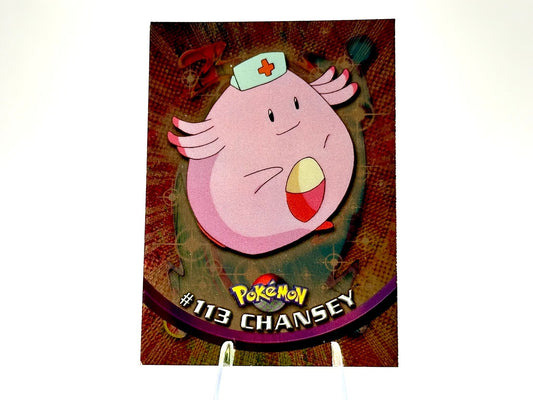 Chansey - HOLO CHROME [113] - Topps - 1999 - Vintage