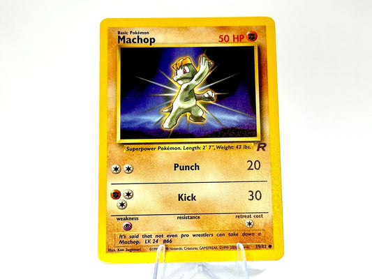 Machop - Team Rocket [59/82] - 2000 WOTC - Sugimori