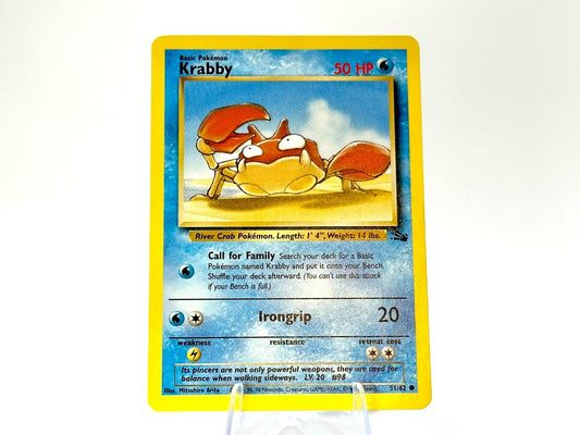 Krabby - Fossil [51/62] - 1999 WOTC - Mitsuhiro Arita