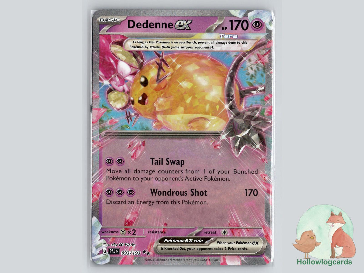 Dedenne ex (093/193) - Paldea Evolved Pokémon Card