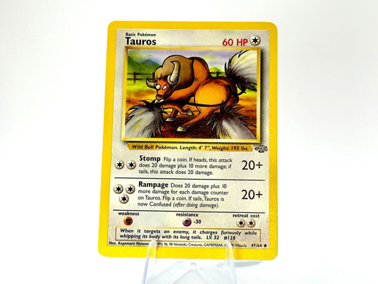 Tauros - Jungle [47/64] - 1999 WOTC - Kagemaru Himeno