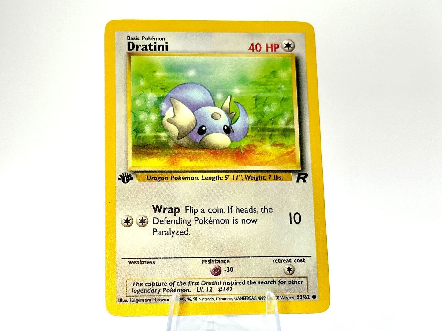 1st Edition - Dratini - Team Rocket [53/82] - 2000 WOTC - Himeno