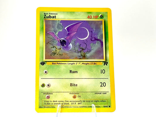 1st Edition - Zubat - Team Rocket [70/82] - 2000 WOTC - Arita