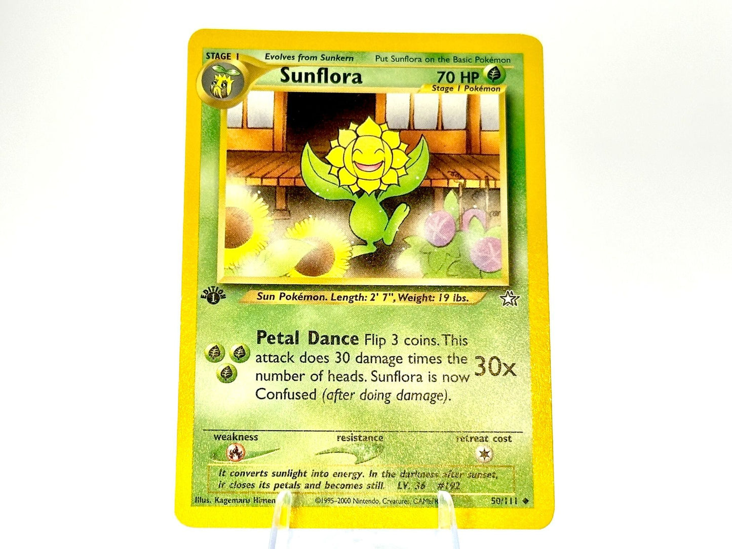 1st Edition - Sunflora - Neo Genesis [50/111] - 2000 WOTC - Himeno