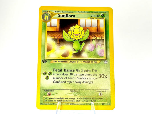 1st Edition - Sunflora - Neo Genesis [50/111] - 2000 WOTC - Himeno