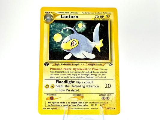 1st Edition - Lanturn - Neo Genesis [38/111] - 2000 WOTC - Sugimori