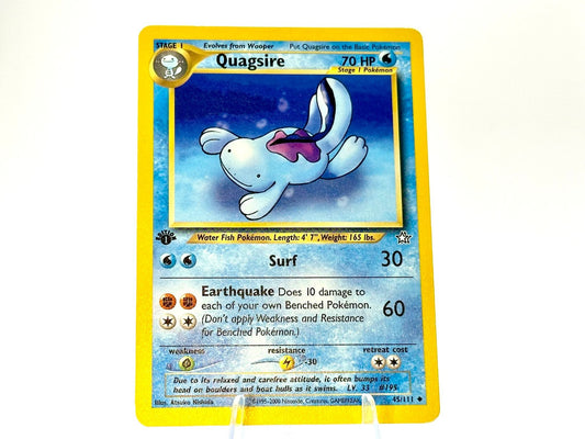 1st Edition - Quagsire - Neo Genesis [45/111] - 2000 WOTC - Nishida