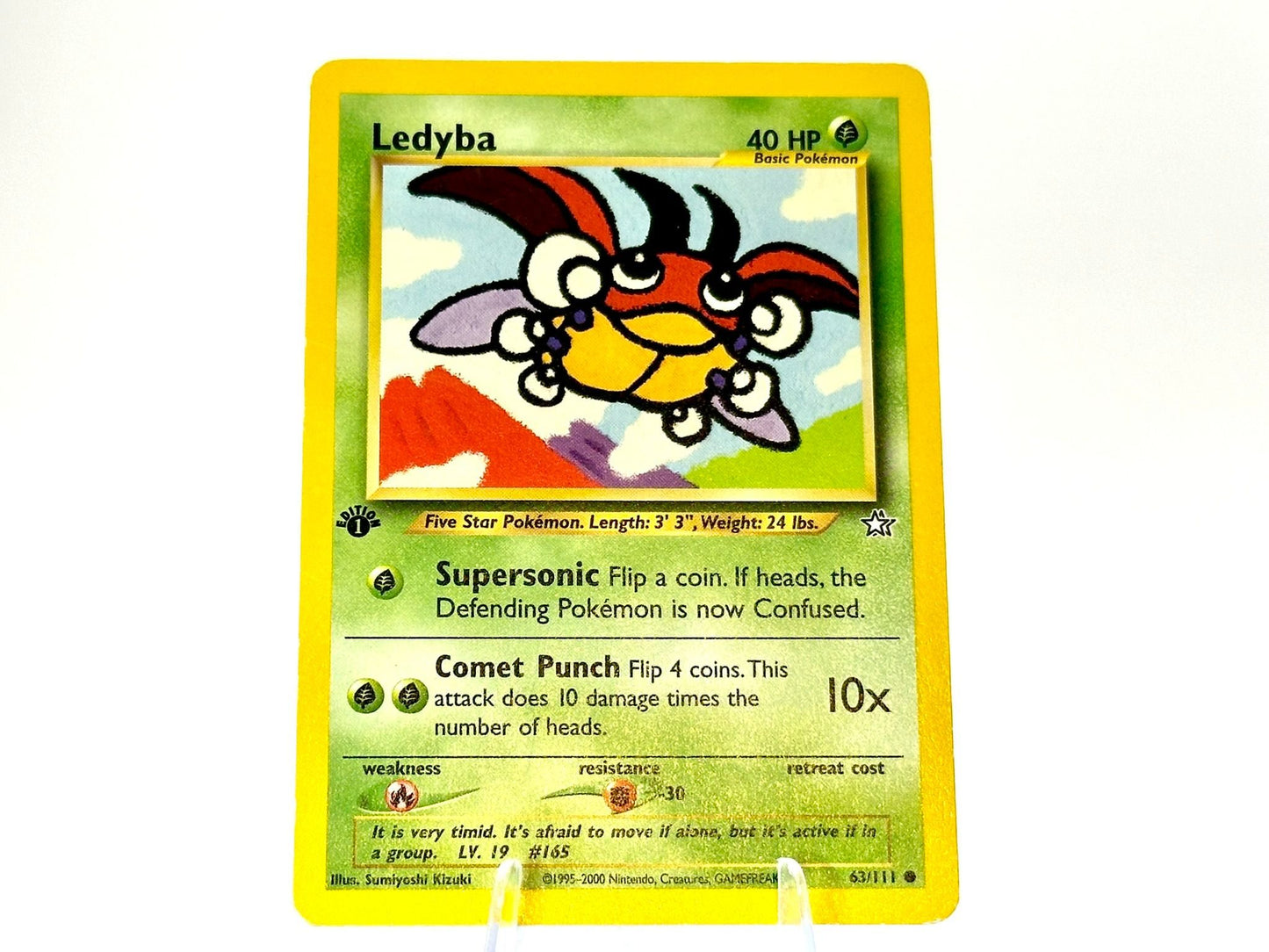 1st Edition - Ledyba - Neo Genesis [63/111] - 2000 WOTC - Ikuzuki