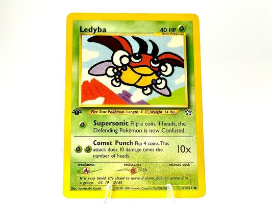 1st Edition - Ledyba - Neo Genesis [63/111] - 2000 WOTC - Ikuzuki