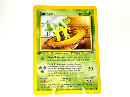 1st Edition - Sunkern - Neo Genesis [78/111] - 2000 WOTC - Himeno