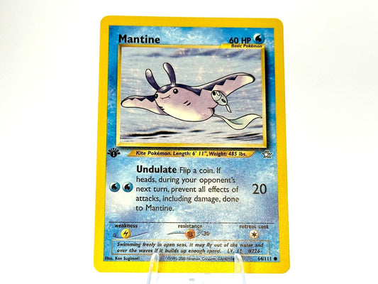 1st Edition - Mantine - Neo Genesis [64/111] - 2000 WOTC - Sugimori