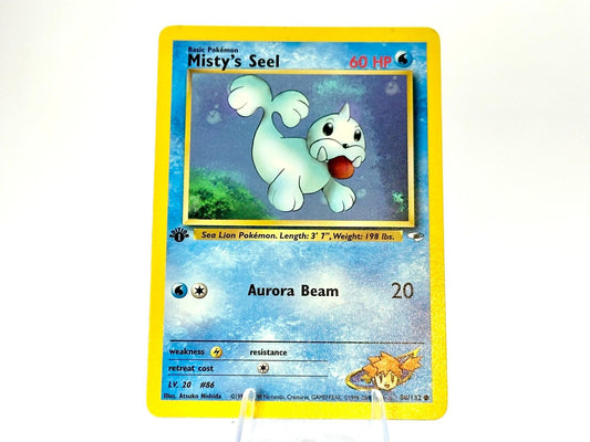 1st Edition - Misty’s Seel - Gym Heroes [84/132] - 2000 WOTC - Nishida